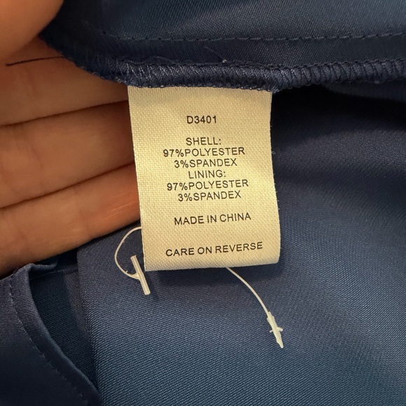 Alexia Admor Tie Mock Neck Satin MIDI Brooklyn Dress - Picture 4 of 4